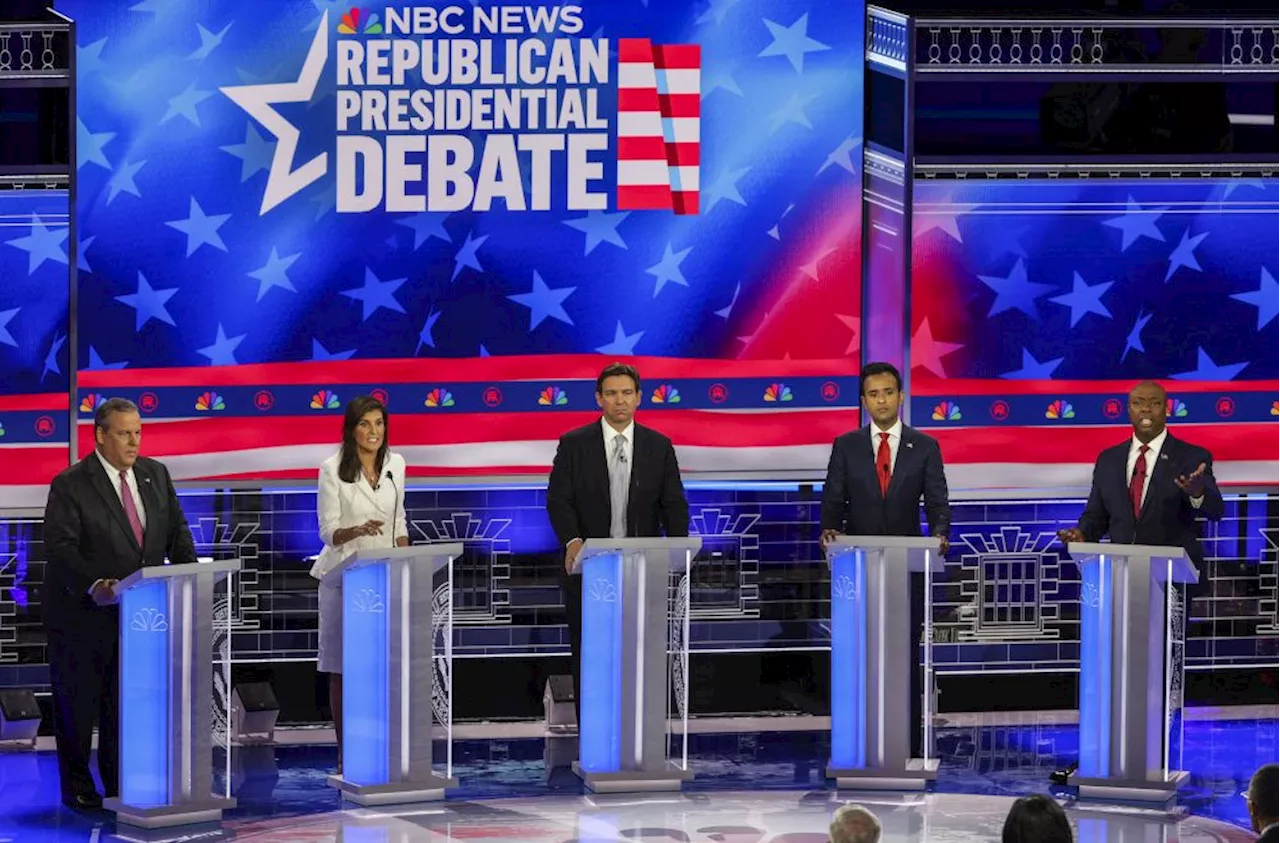 Trump’s rivals clash at debate but do little to dent his lead in US race