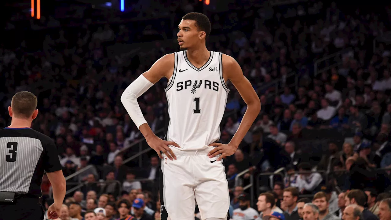 NBA: nouvelle soirée galère pour Wembanyama avec les Spurs face aux Knicks