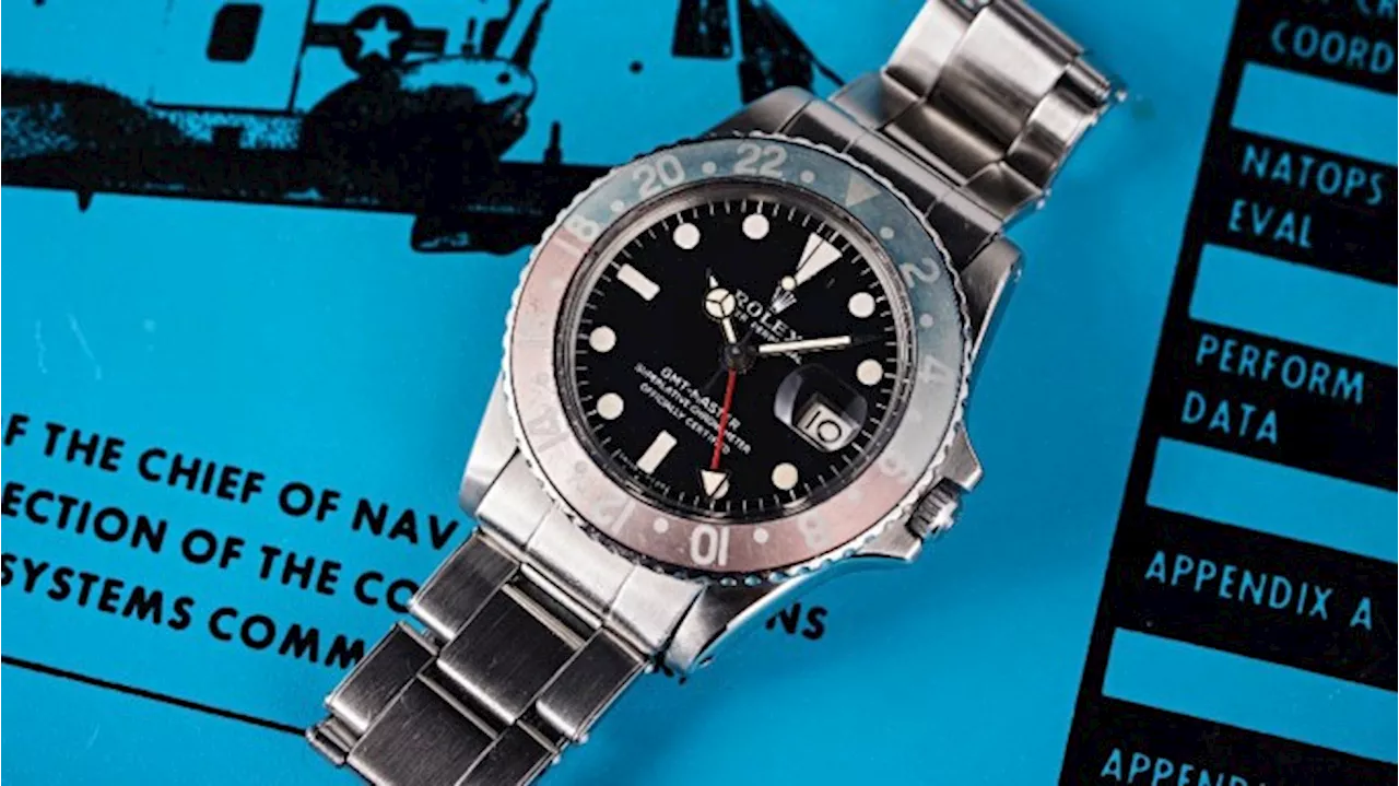 A Rolex Pepsi GMT-Master Ref. 1675 from 1968 is Coming Up for Auction