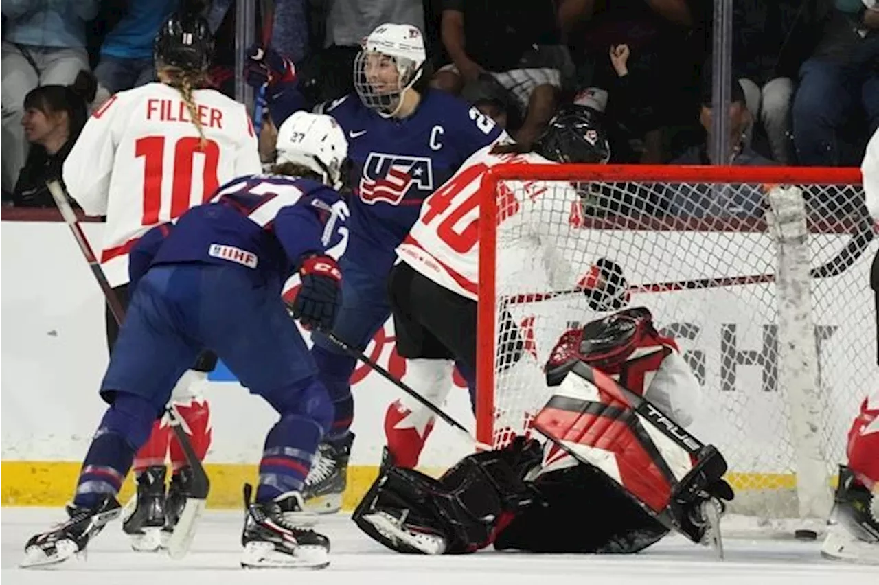 Finkel stops 31 shots, United States beats Canada 3-1 in opener of Rivalry Series