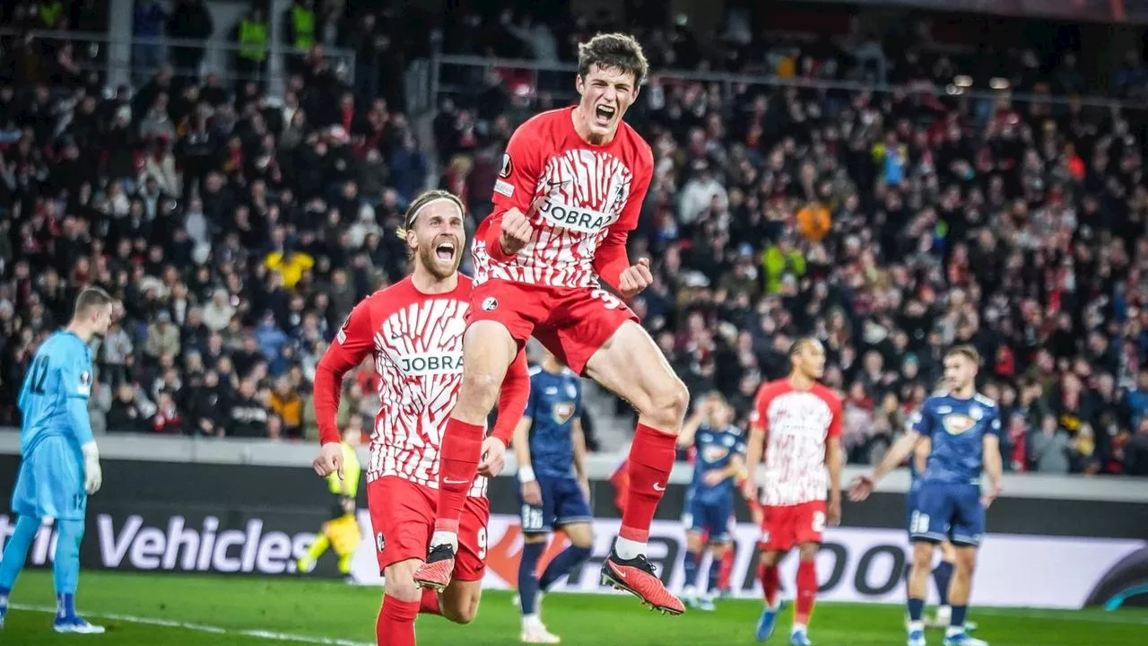 SC Freiburg gewinnt gegen TSC Backa Topola mit 5:0