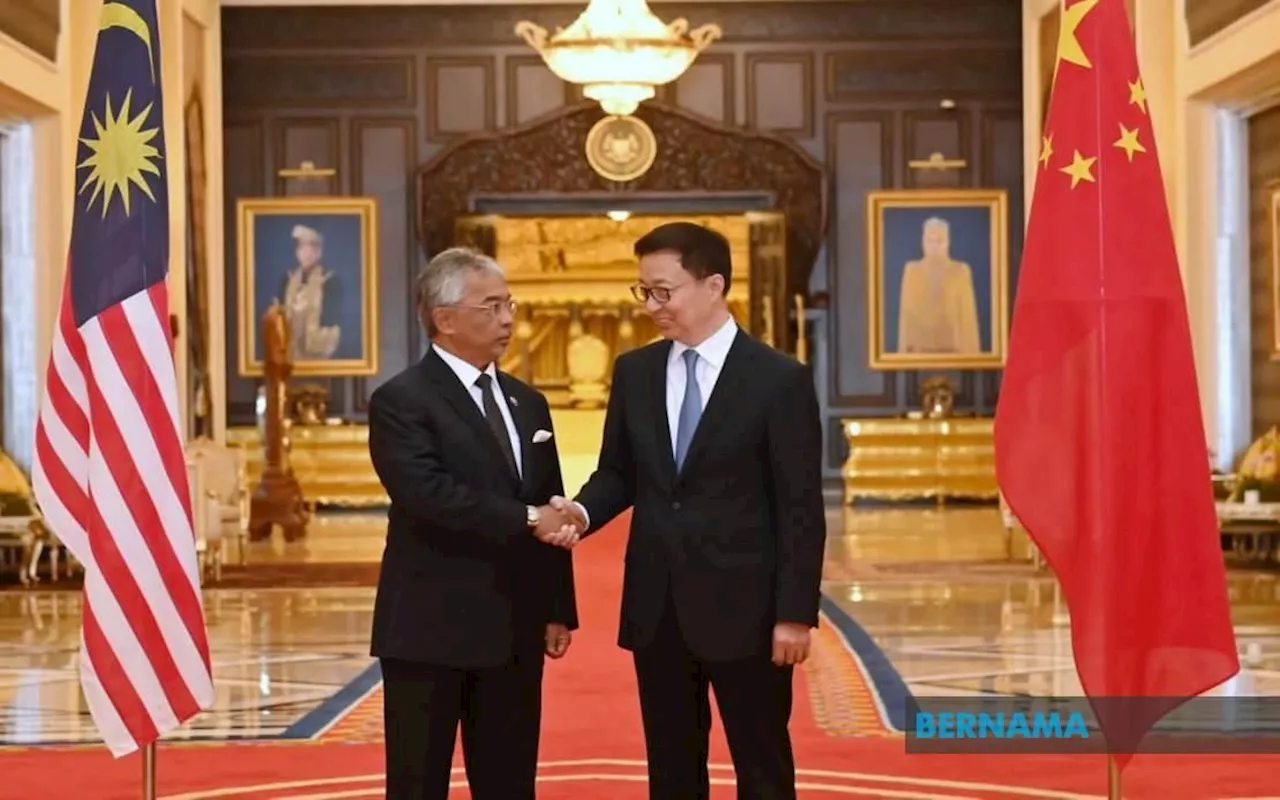 King grants audience to China vice-president Han Zheng