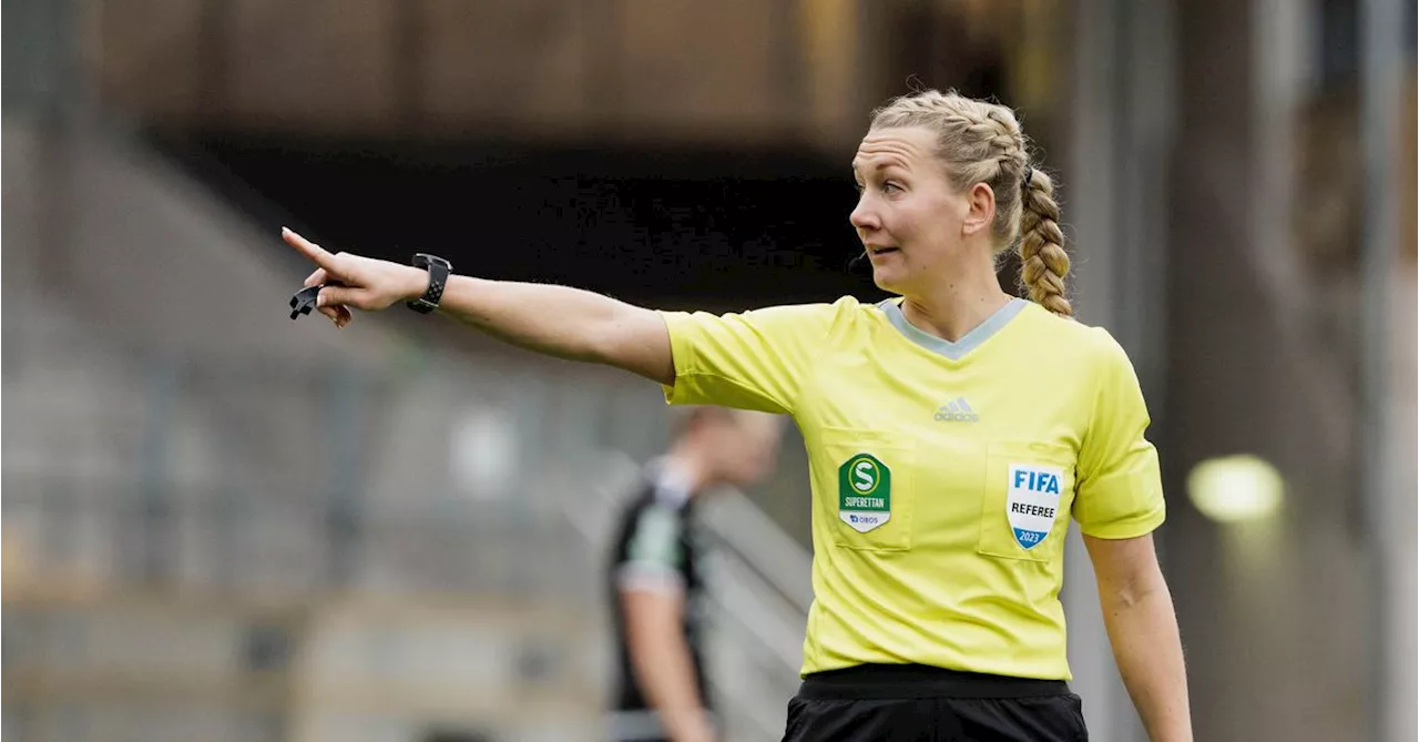 Fotboll: Tess Olofsson blir första kvinnan att döma match i allsvenskan