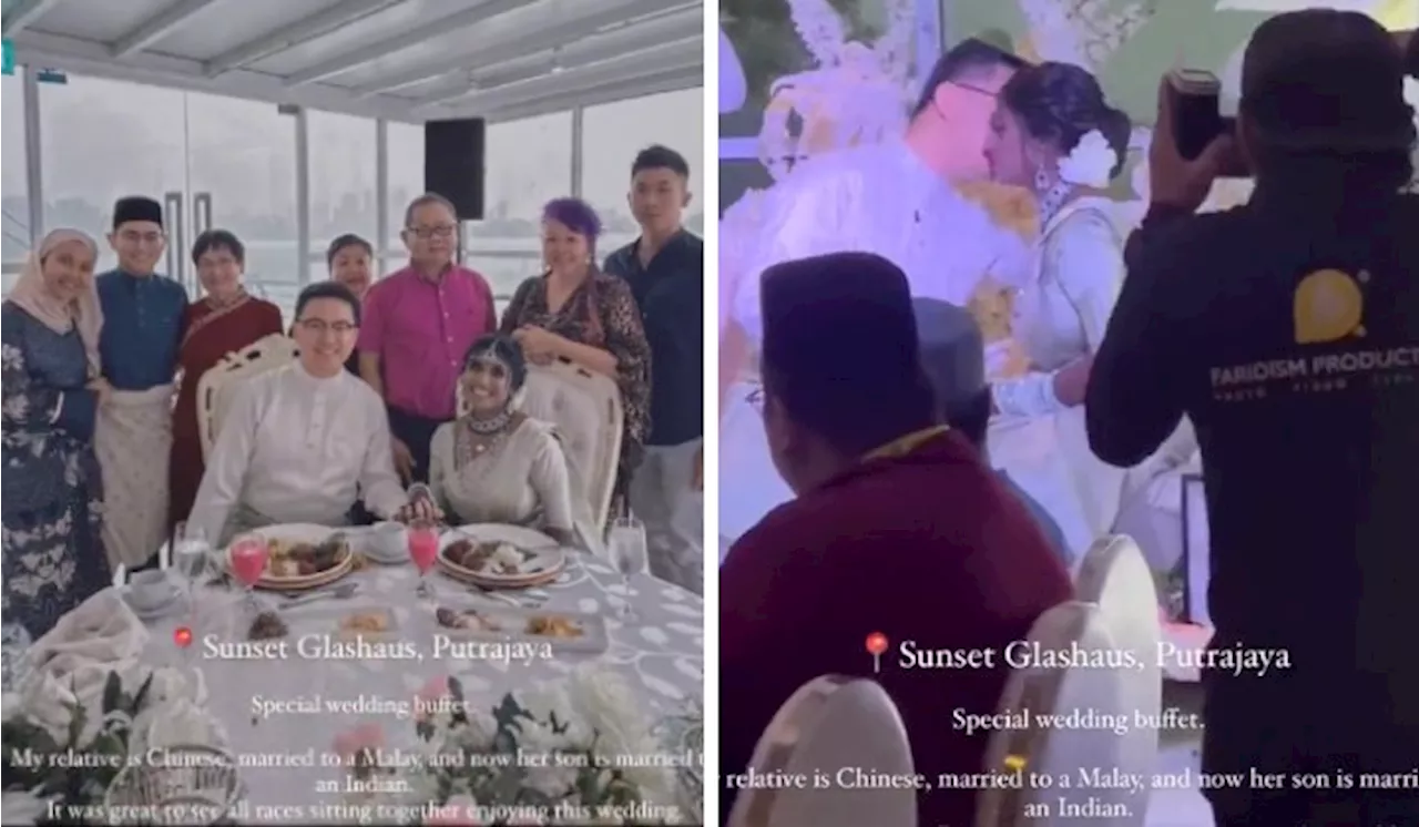 [Watch] Chinese-Indian Couple’s Inter-Ethnic Malay Wedding Warms Hearts