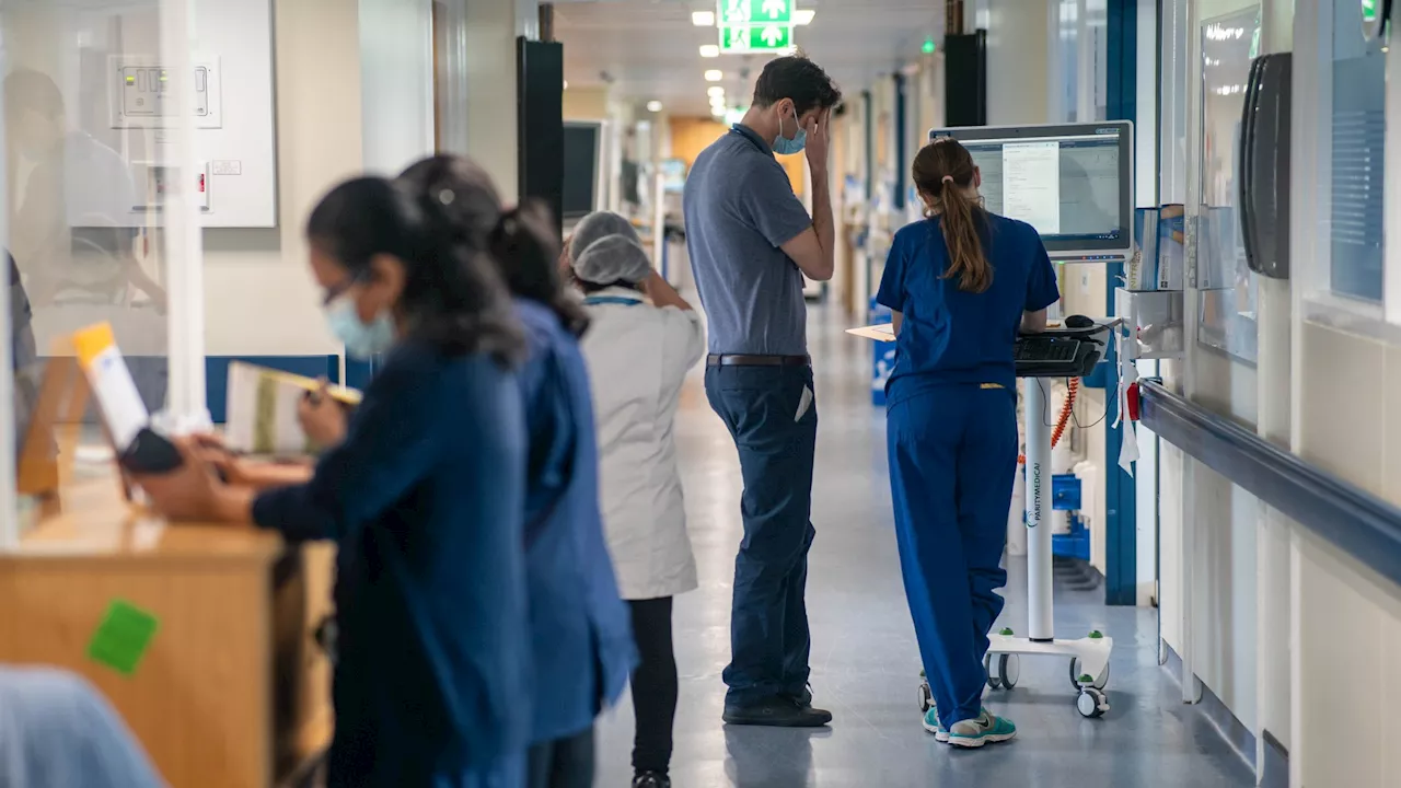 NHS waiting lists hit new record high of 7.77million as strikes take ‘significant’ toll...