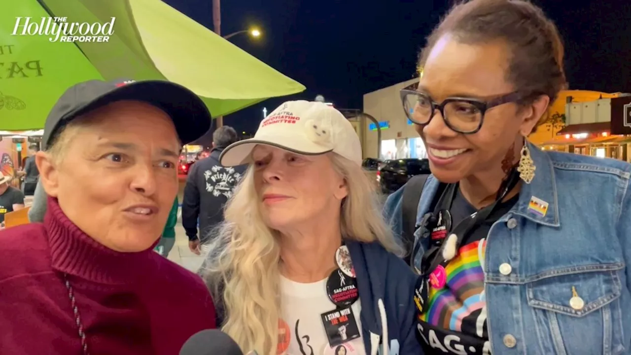 SAG-AFTRA Negotiating Committee Members Celebrate End of Actors Strike