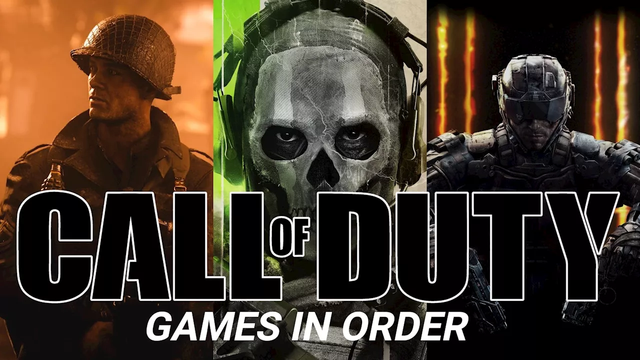 Call of Duty games in order: Chronological and release