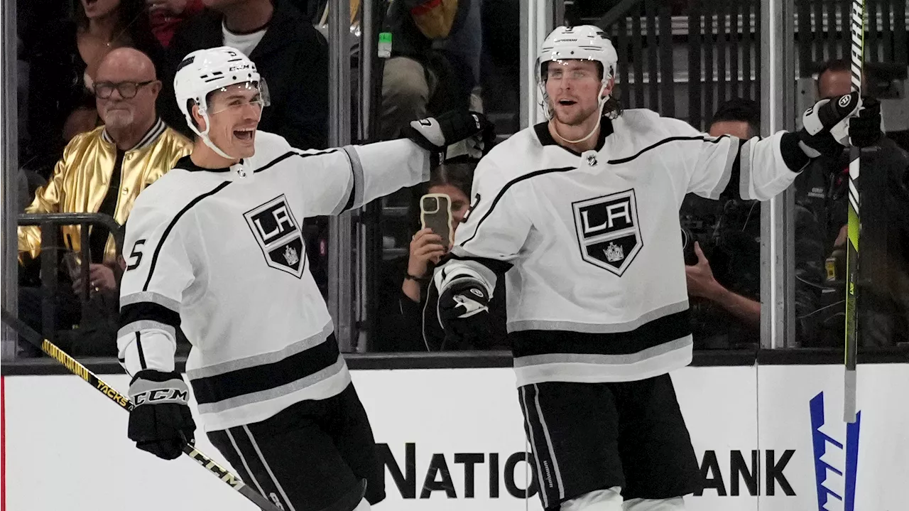 Kings win seventh straight road game with win over Golden Knights