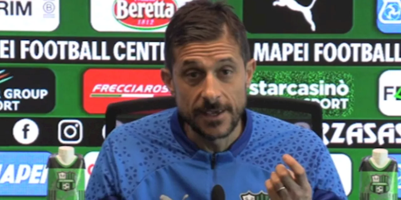 'Berardi non è un alibi': Dionisi e la conferenza Sassuolo-Salernitana