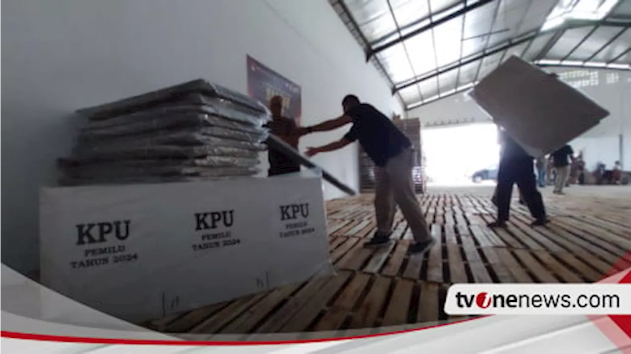 KPU Kota Banjar Terima Ribuan Logistik Pemilu, Bawaslu Soroti Kondisi Gudang Logistik