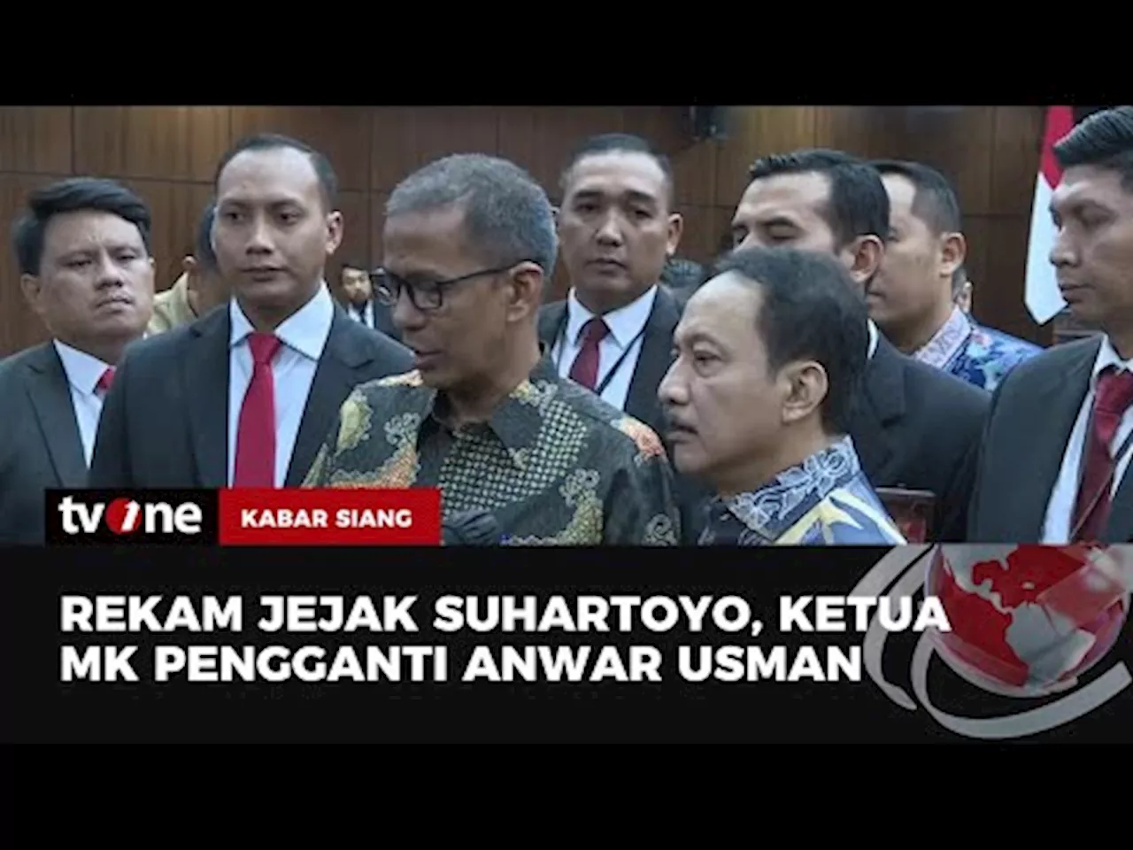 Suhartoyo Terpilih jadi Ketua MK Gantikan Anwar Usman