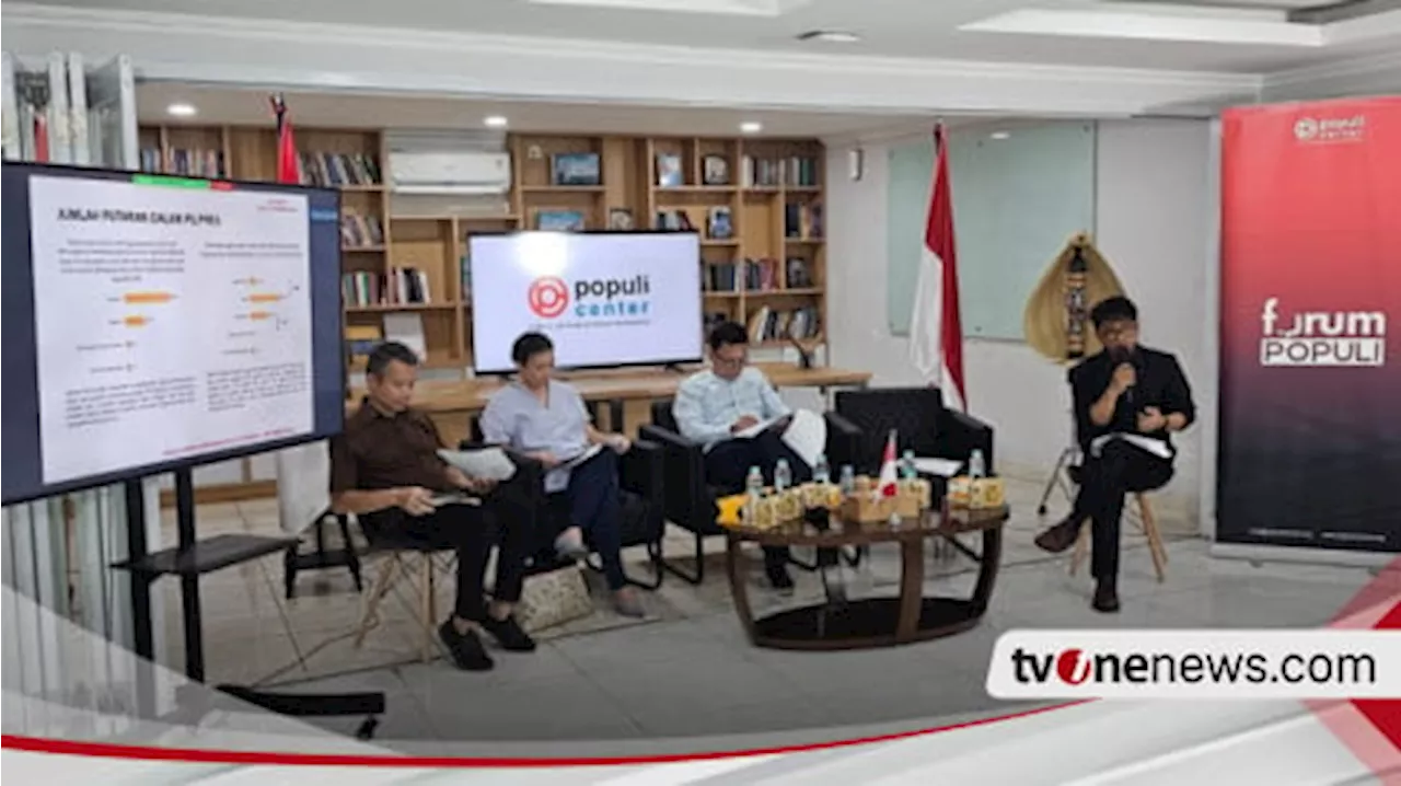 Survei Populi Center: Publik Menilai Pilpres Bakal Berlangsung 1 Putaran