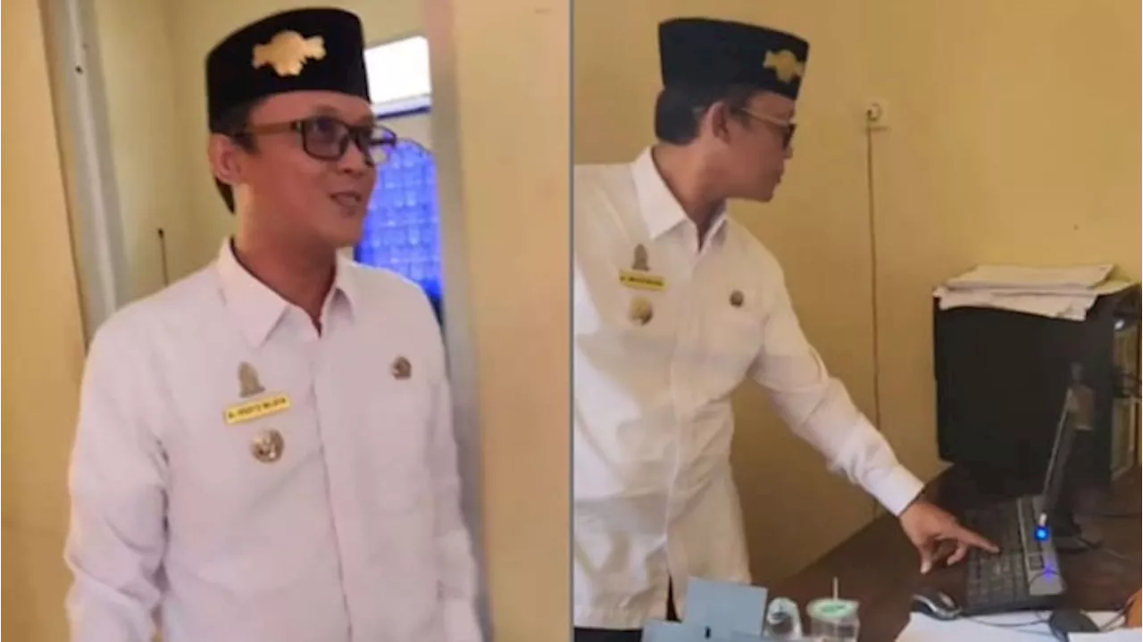 Tidak Ada Karyawan Sama Sekali Saat Wakil Bupati Lampung Sidak ke Kantor Kecamatan Pubian