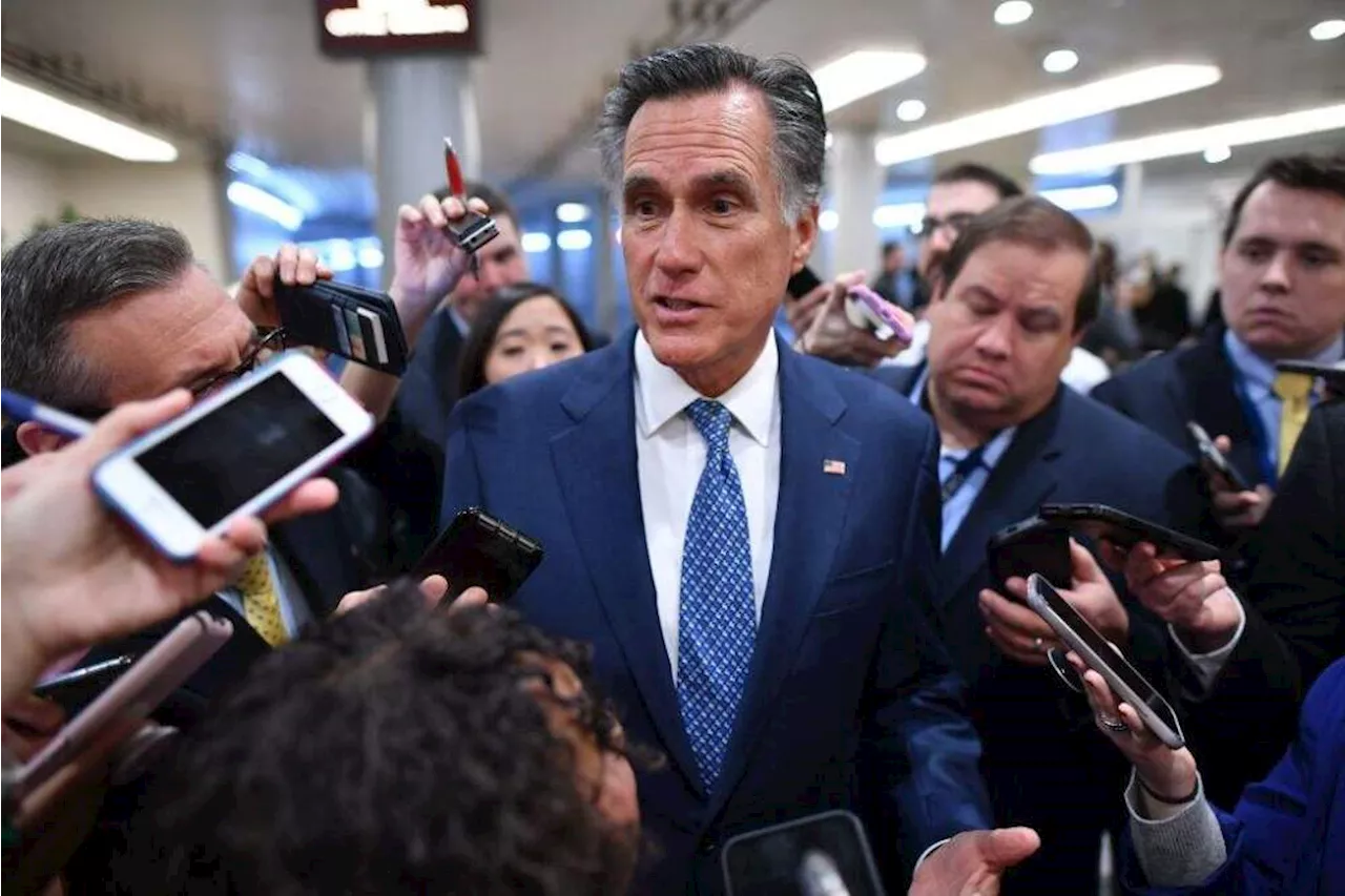 What drove Mitt Romney to stand up to his own party?