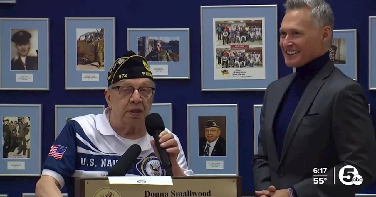 News 5's Rob Powers honored for 'Your Service' series at Veterans Tribute Day in Parma