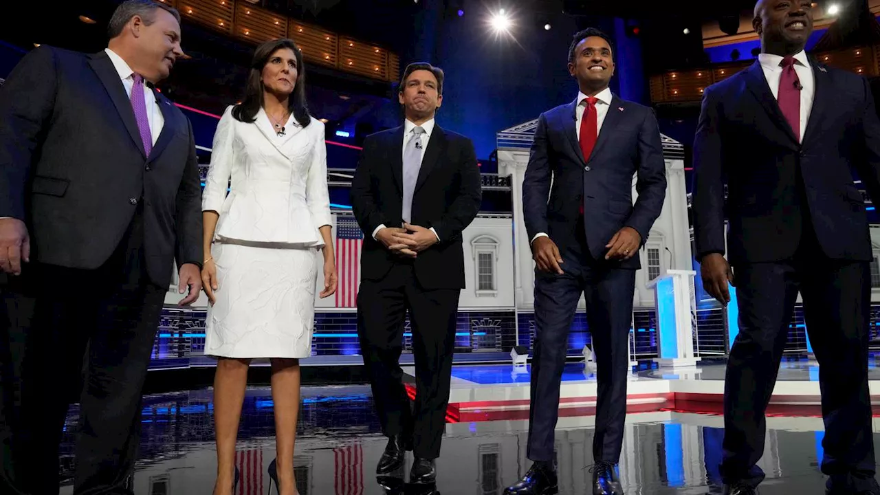 Haley and DeSantis criticize Trump for skipping the third GOP debate and suggest he's weakened