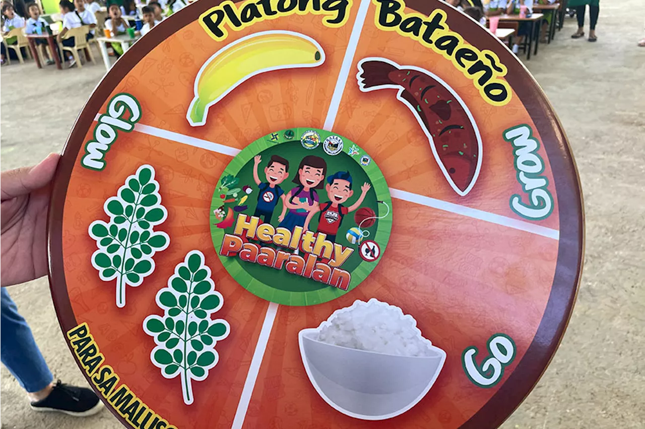 Students in Bataan National High School Promote Healthy Eating Habits