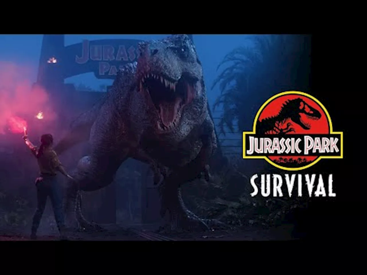 En trailer för Jurassic Park: Survival. Alien: Isolation med T-Rex.