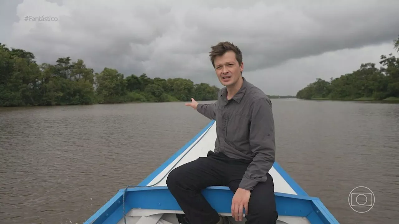 Fantástico visita Essequibo, região da Guiana cobiçada pela Venezuela