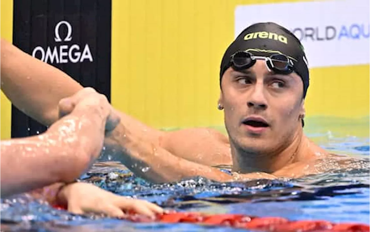 Europei di nuoto in vasca corta: Martinenghi e la 4x50 mista femminile d'argento