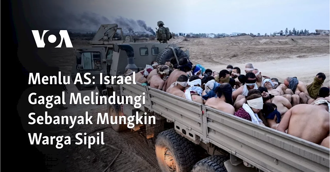 Israel Gagal Melindungi Warga Sipil Palestina di Jalur Gaza