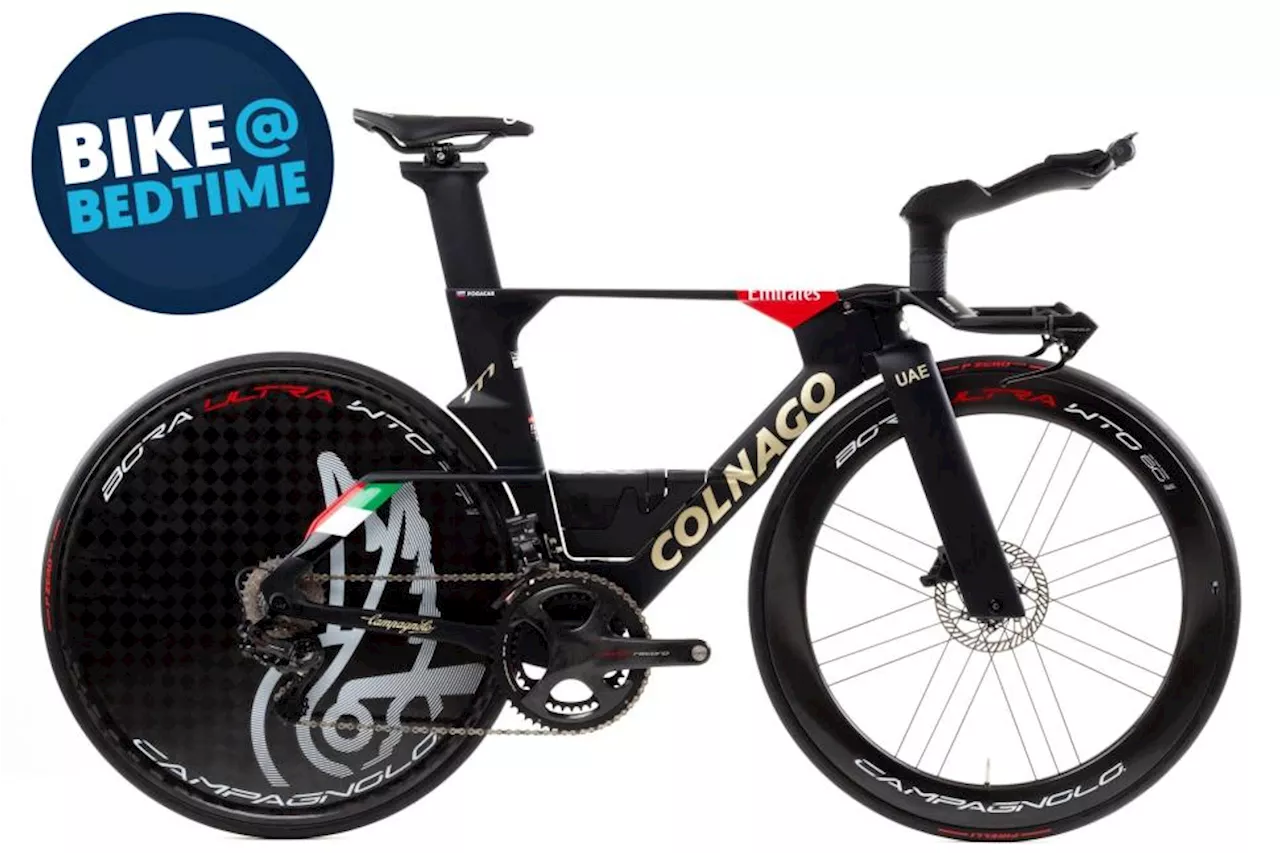 Tadej Pogacar's Colnago TT1 Time Trial Bike Up for Auction
