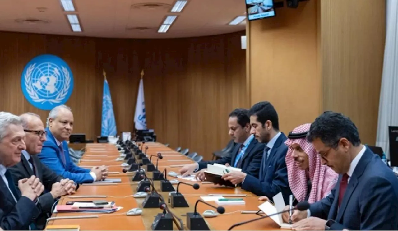 وزير الخارجية يلتقي المفوض السامي لشؤون اللاجئين