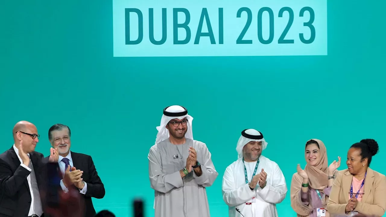 Historiskt avtal om klimatet klubbat i Dubai på COP28