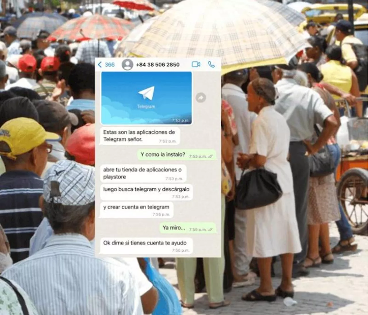 Estafas a través de mensajes de WhatsApp en Cartagena