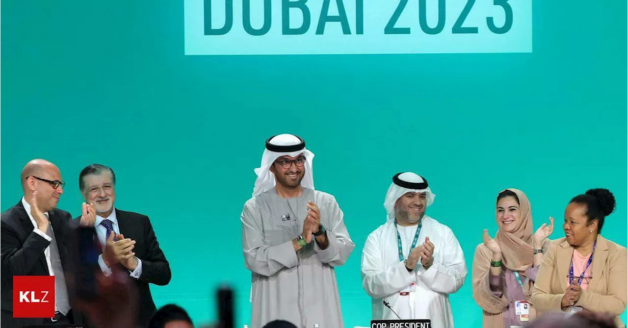 UN-Klimakonferenz in Dubai ruft zur Abkehr von fossilen Energieträgern auf