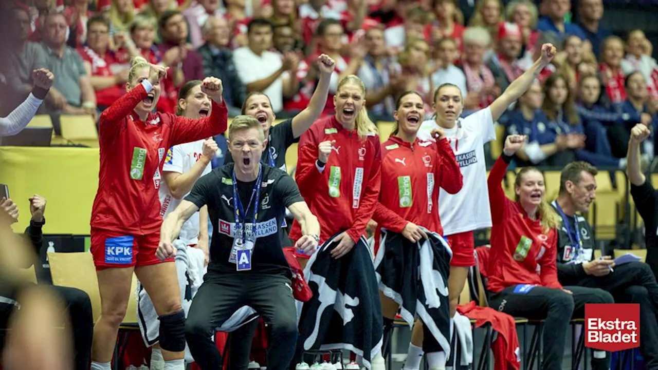 Danmark slår Montenegro og er i VM-semifinalen