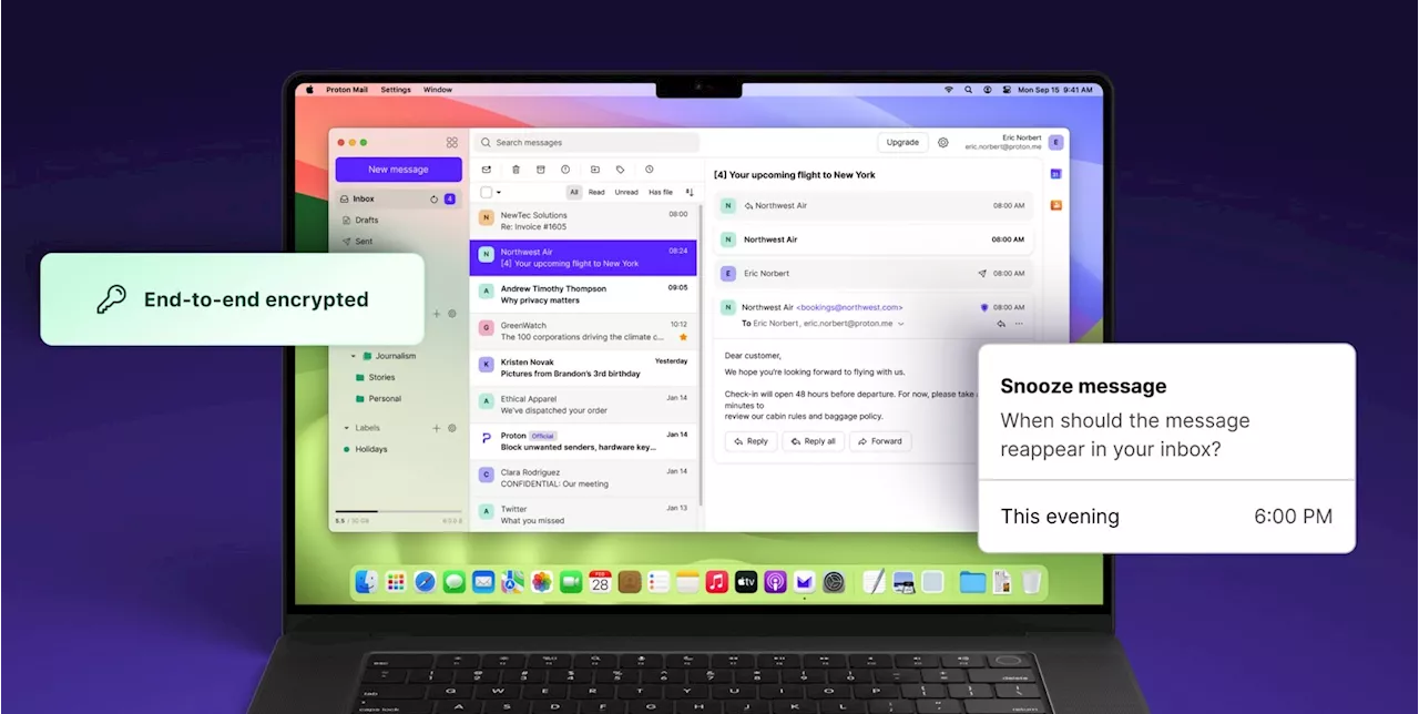 Proton Releases Beta Versions of Proton Mail App for Windows and Mac