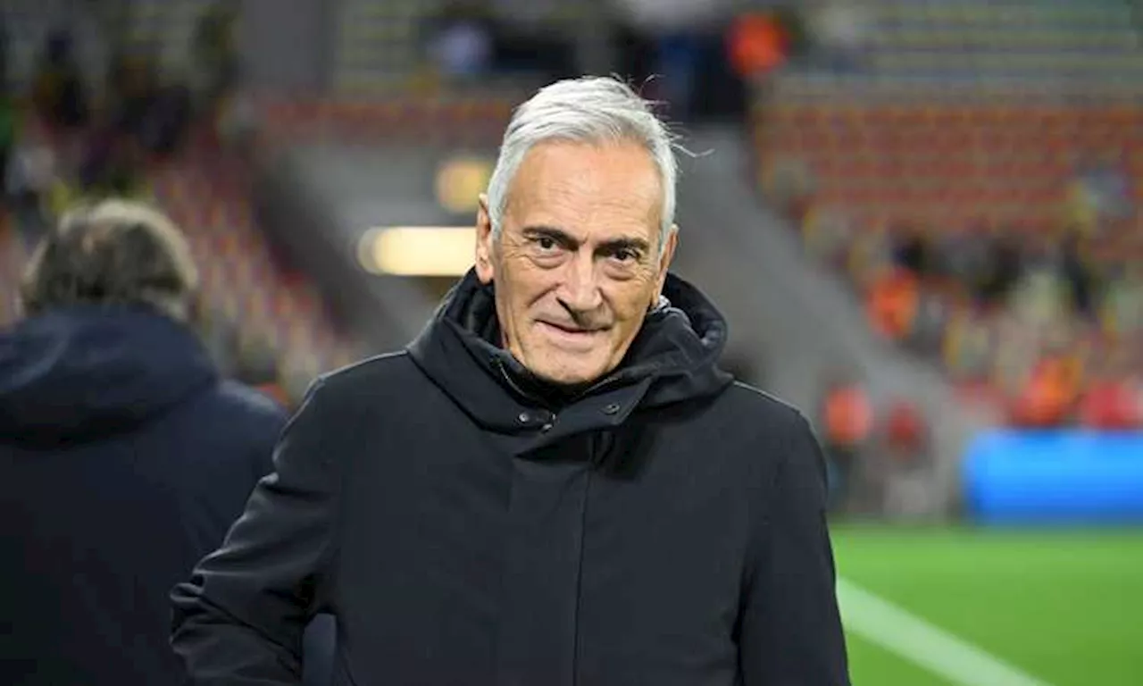 Gravina: 'Riabbraccerò Mancini, ho pensato a Conte o Ranieri ct. Italia fuori dai Mondiali? Io non tiro rigori...'