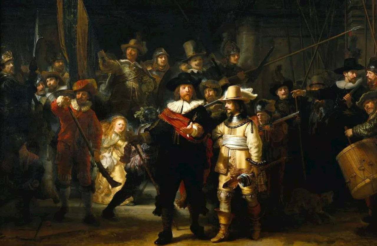 Rembrandt utilizó plomo en su famosa obra 'La ronda de noche'