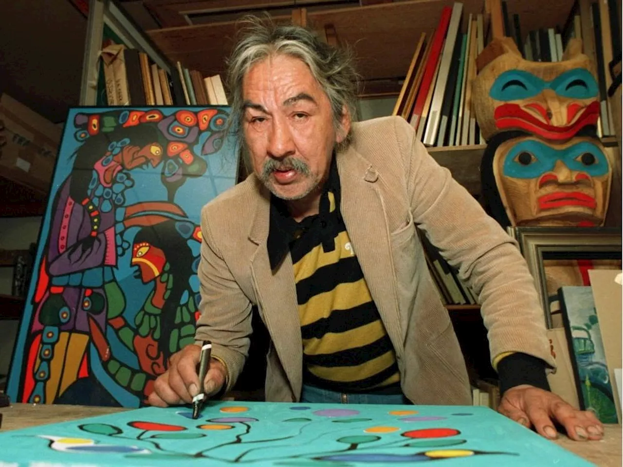 Seized Artwork Fraudulently Attributed to Norval Morrisseau