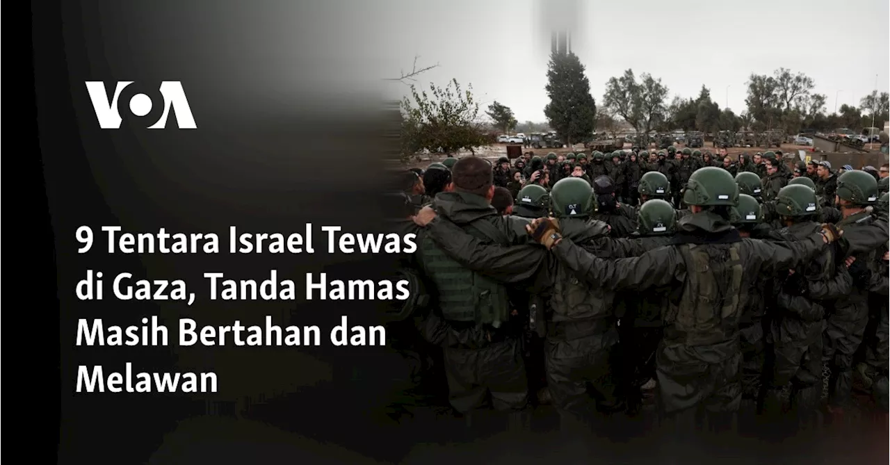 Hamas Serang Tentara Israel di Gaza