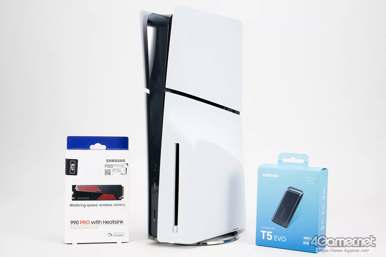 PS5�Υ��ȥ졼����12TB�����̡� ������򤿤äפꥤ�󥹥ȡ���Ǥ���Samsung��SSD��990 PRO�ҡ��ȥ��󥯡פȡ�T5 EVO�ס�PR��