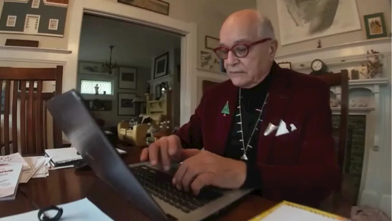 Elderly Man Finds Love for Poetry and Fashion