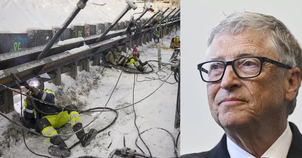 Bill Gates nya investering: svenska utsläpp