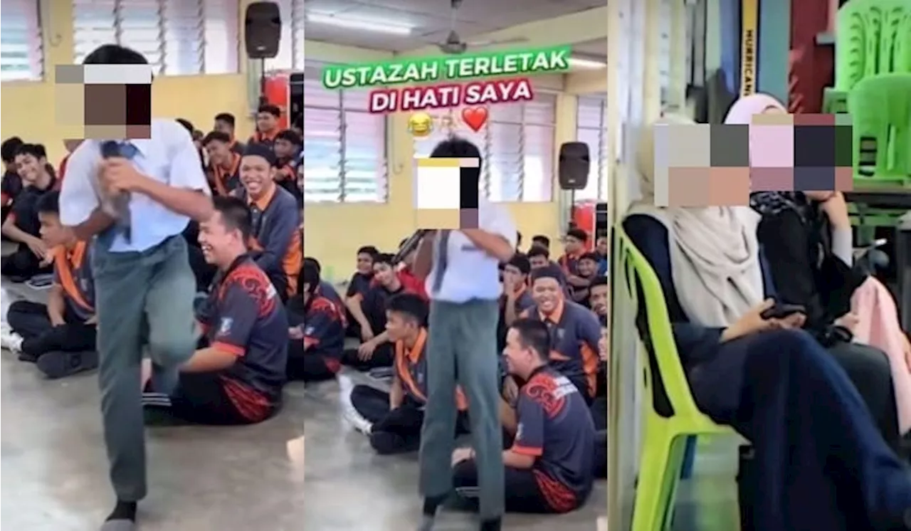 Penceramah Sekolah Menengah Beri 'Pick Up Line' Kepada Murid