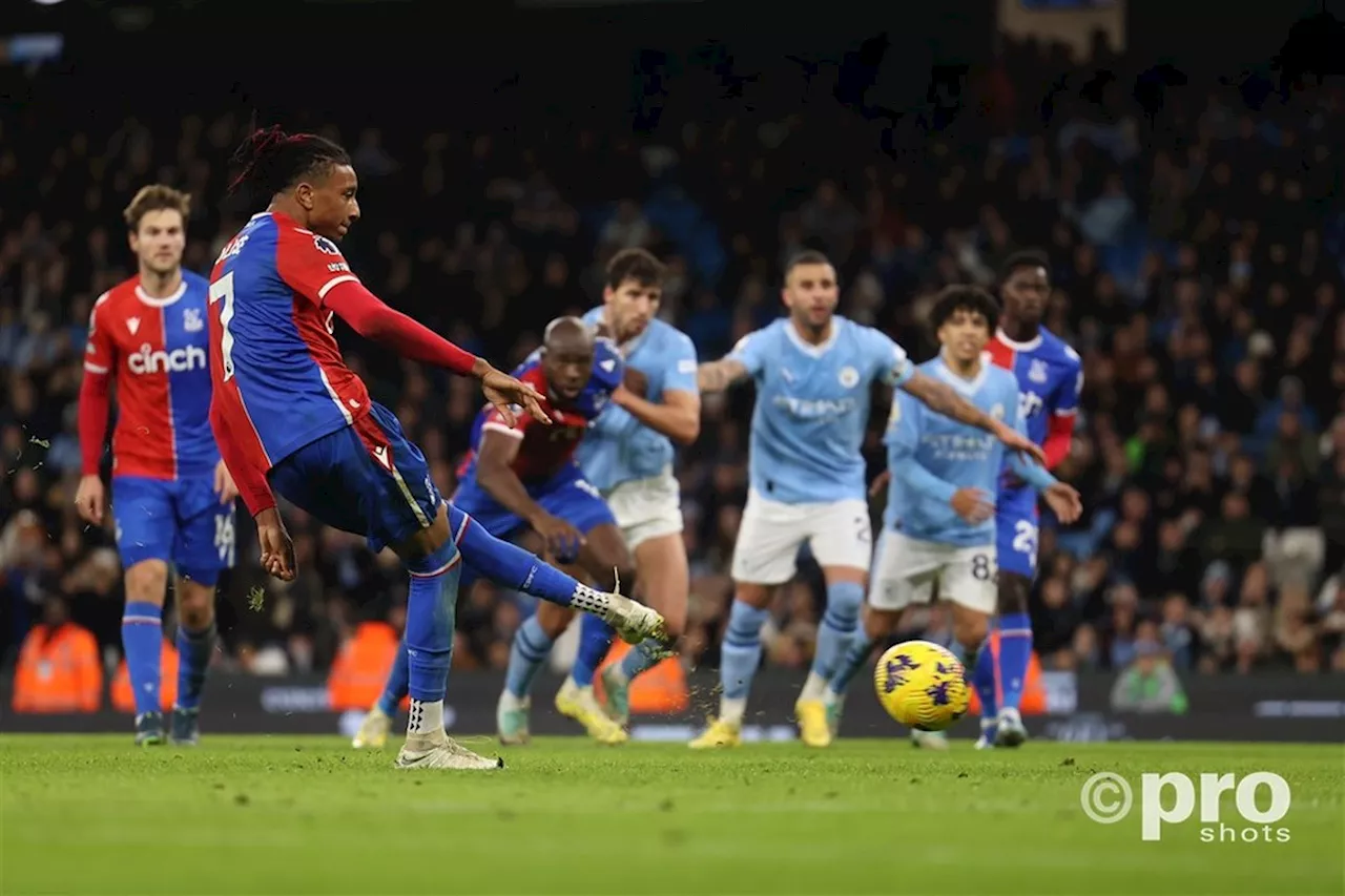 City krijgt volgende dreun in titelrace: Crystal Palace verrast in Manchester