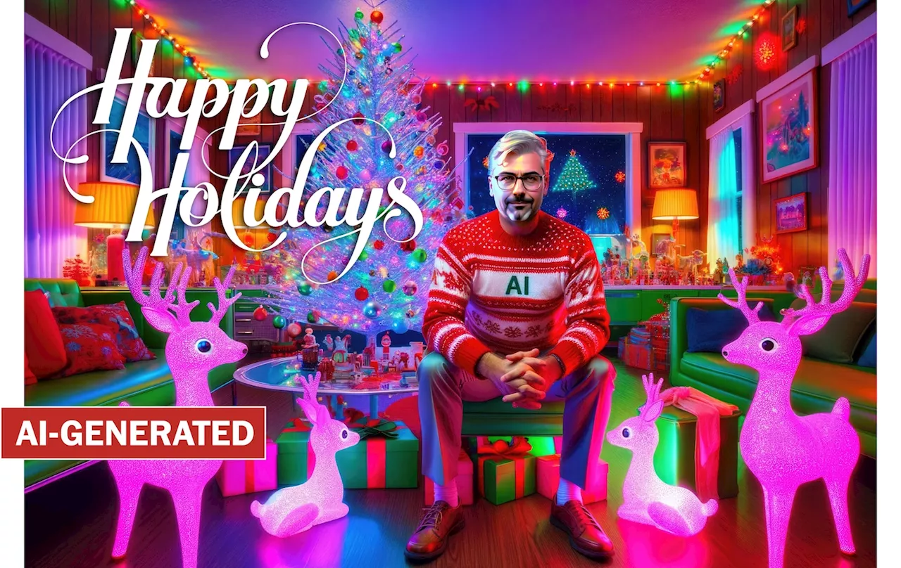 AI-Generated Christmas Card: The New Trend