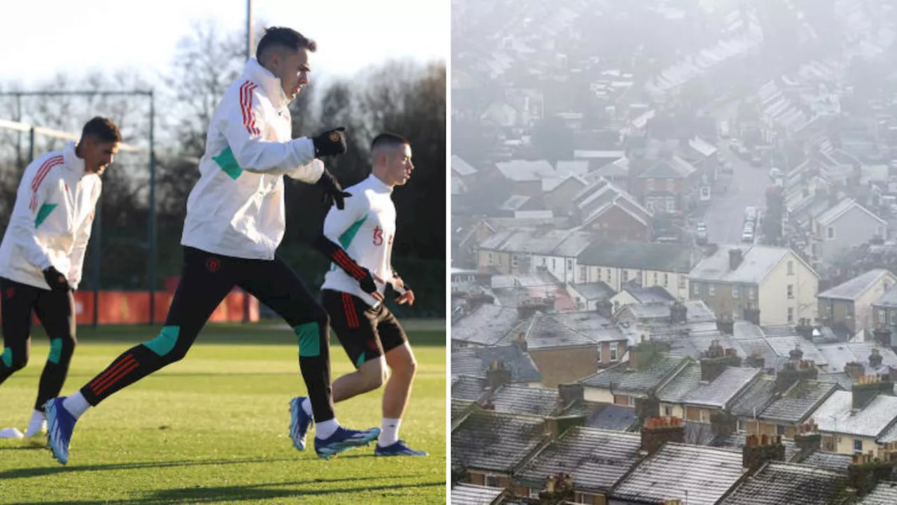 Manchester United Forced to Cancel Flight to Newcastle Due to Snow