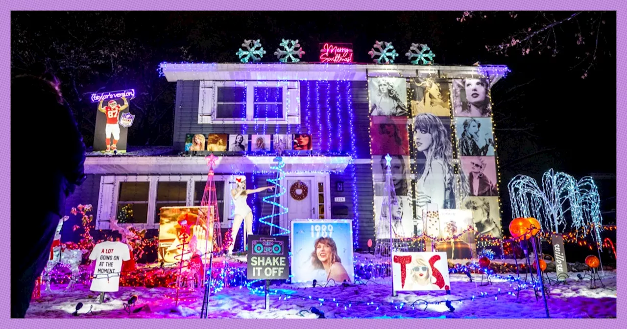 Taylor Swift Christmas Light House