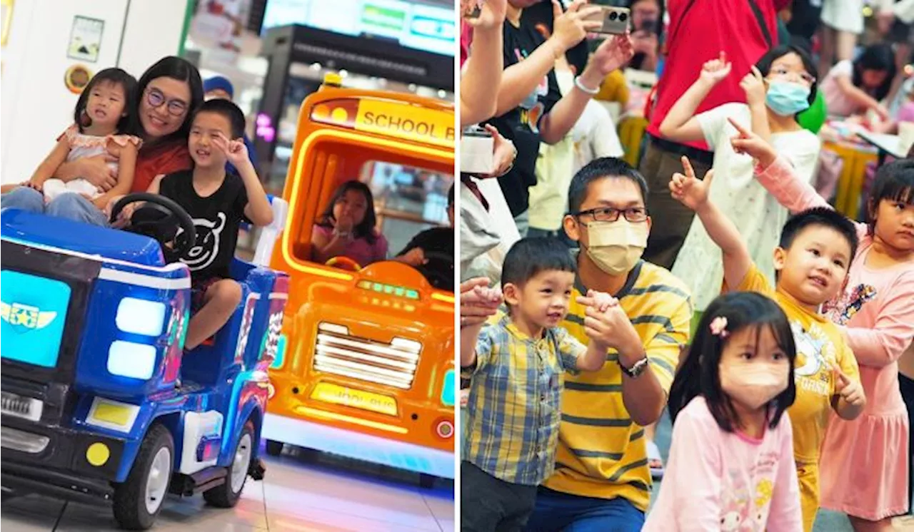 Paradigm Mall PJ Transforms into a Winter Wonderland for a Vrooming Christmas