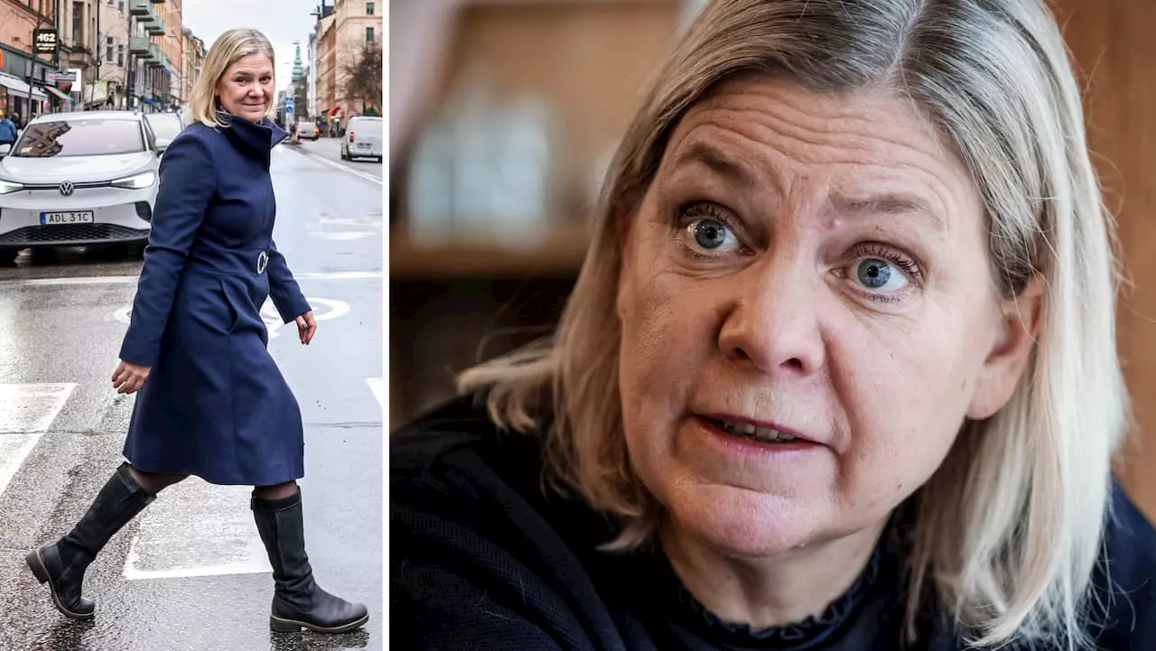 Magdalena Andersson: ”Den strama migrationen ligger fast”