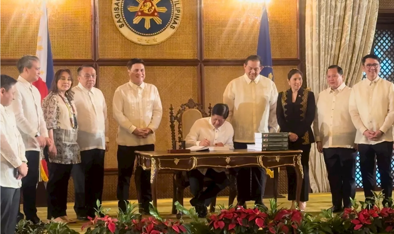 President Marcos Signs P5.768-Trillion National Budget for 2024