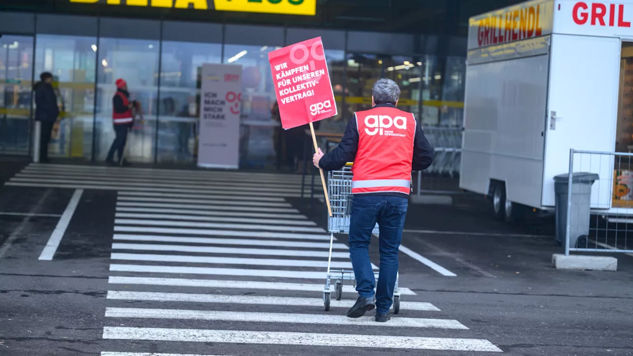 Neue Proteste nach Scheitern der KV-Verhandlungen im Handel