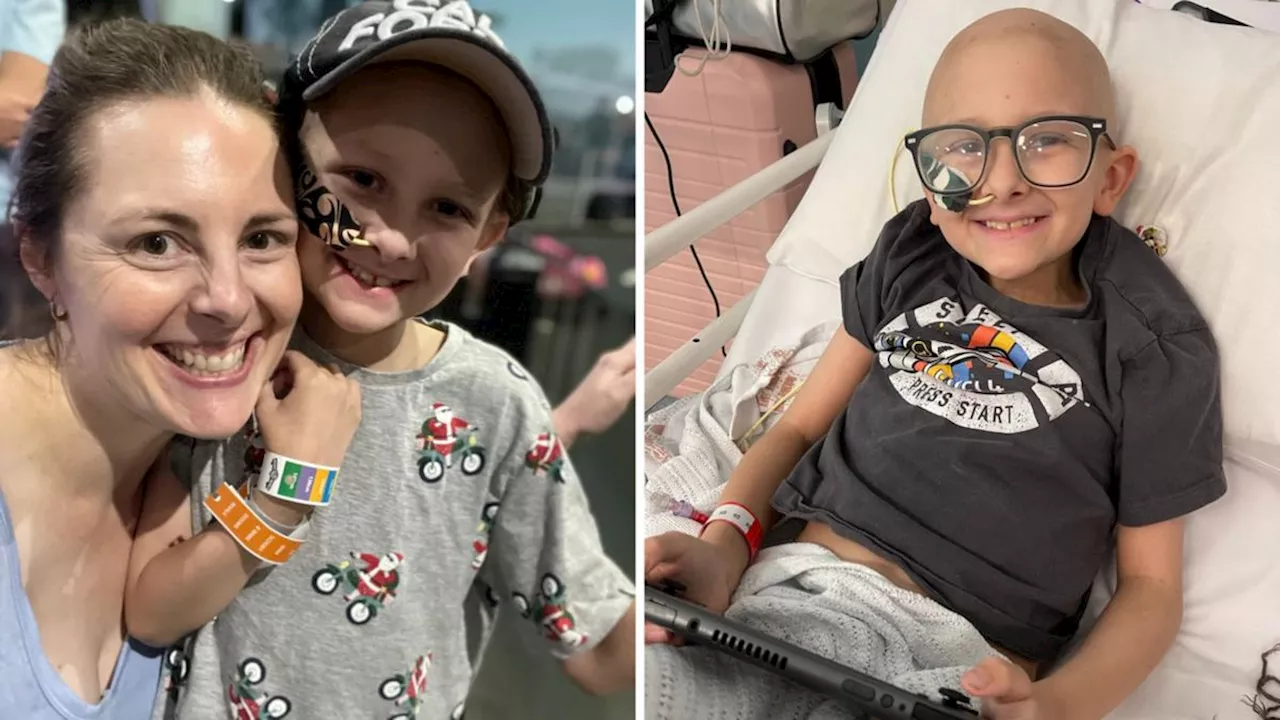 Nine-year-old boy beats aggressive childhood cancer