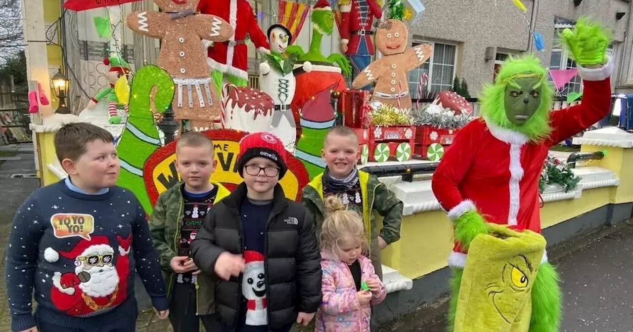 87-year-old man brings Christmas magic to his community with handmade displays